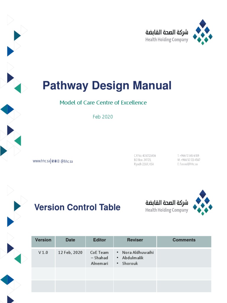 Pathway Design Framework Manual | PDF | Screening (Medicine) | Medical ...