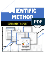 Scientific Method: Experiment Report