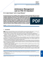 Qre1168 - Modelling A Maintenance Management