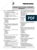 PSICO. (01) Psicología Como Ciencia, Evolución Histórica