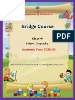 STD 9 TH Soc Sci Geography Bridge Course