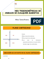 Razones Trigonometricas de Angulos de Cualquier Magnitud