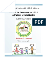 Manual Convivencia 2021 Colegio Cristiano La Verde Sonrisa T.M