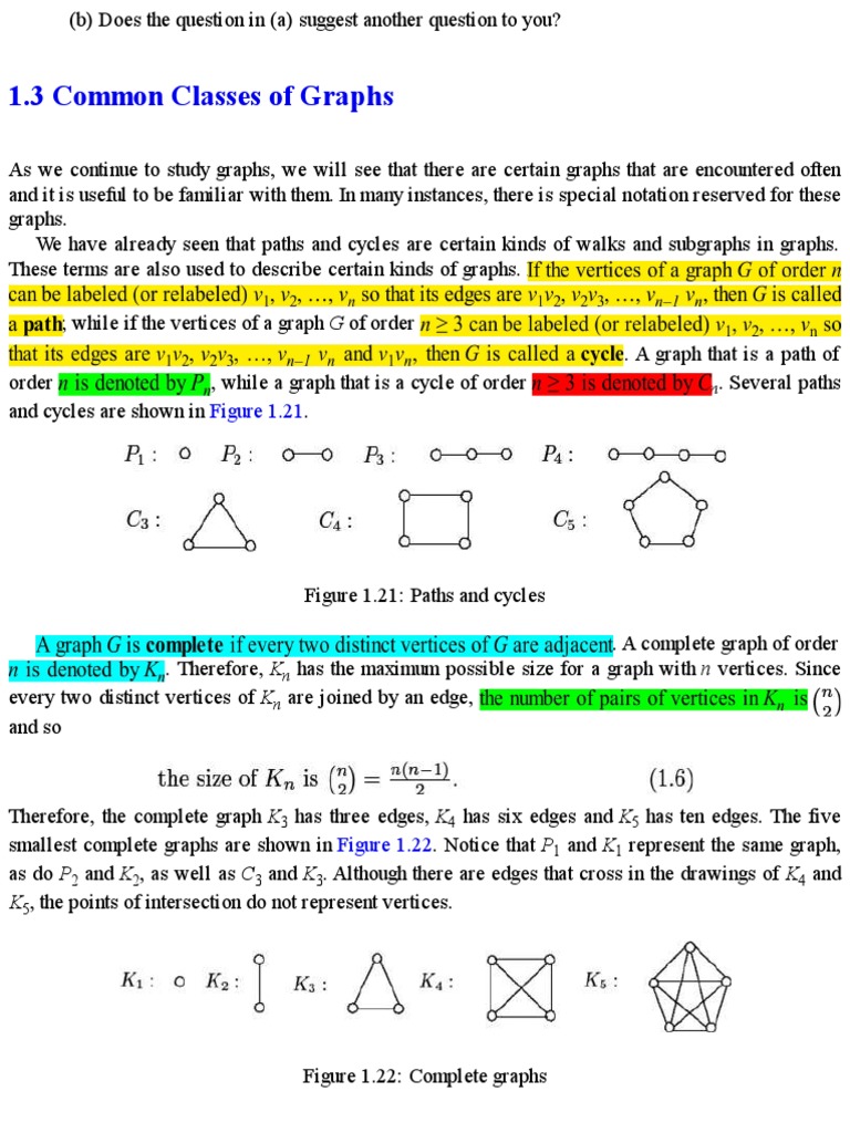 Lect#4 | PDF | Vertex (Graph Theory) | Mathematics