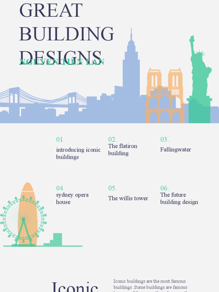 Iconic Building Designs Explained | PDF