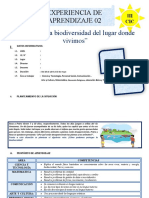 EXPERIENCIA 02 III CICLO