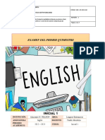 Instrucciones Evaluación Quimestral - Inicial 1 Inglés
