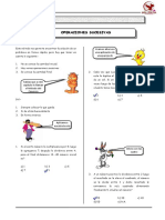 Razonamiento Matematico: Operaciones Sucesivas