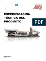 Especificación Técnica Del Producto (P-PA01)