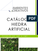 Catalogo Hiedra Artificial