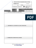 FT-SST-074 Formato Informe Revisión Por La Alta Dirección