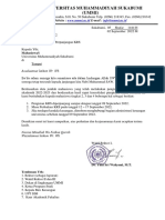 Surat Perpanjangan KRS 2022-2023