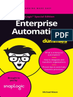 SnapLogic Enterprise Automation For Dummies