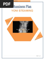 Yoni Business Plan by Final Draft