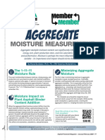 Aggregate Moisture Measurement