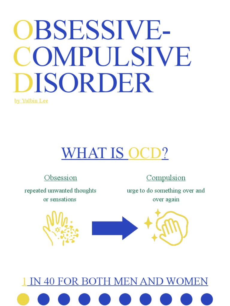 Obsessive Compulsive Disorder Pdf Obsessive Compulsive Disorder