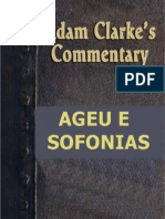 Comentário Bíblico Adam Clarke - Ageu e Sofonias