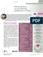 AAFP and ISFM Guidelines For Diagnosing and Solving House-Soiling Behavior in Cats