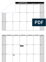Calendário Semestral 2021.2