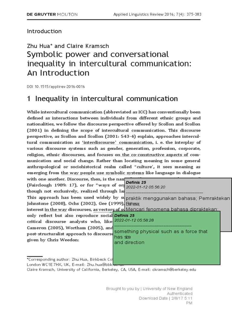 Intercultural Communication Power | PDF | Discourse | Communication