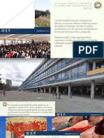 La UNAM Como Proyect Cultural
