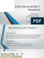 Areas de Circulacion y Transito.