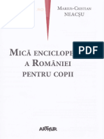 Mica Enciclopedie A Romaniei Pentru Copii - Silviu Negut