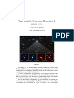 Tarea Unidad 1. Ecuaciones Diferenciales de Primer Orden