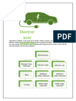 Electroracer Vehicles