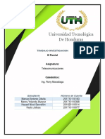 TRABAJO INVESTIGACION Telecomunicaciones