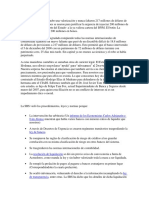 Informe de Los Economistas Carlos Adrianzén e Iván Alonso