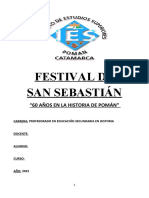 Festival San Sebastian - Seminario