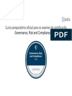 Material - Curso preparatório oficial para o exame da certificação Governance, Risk, and Compliance (GRC) - Aluno 2022