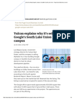 PSBJ - Vulcan Explains Why It's Selling Google's Campus in Seattle's South Lake Union - 2022-01-20