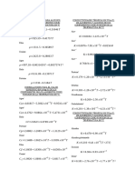 Formulas de Ingenieria de Frio