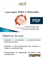 Fisiologia Fetal e Neonatal