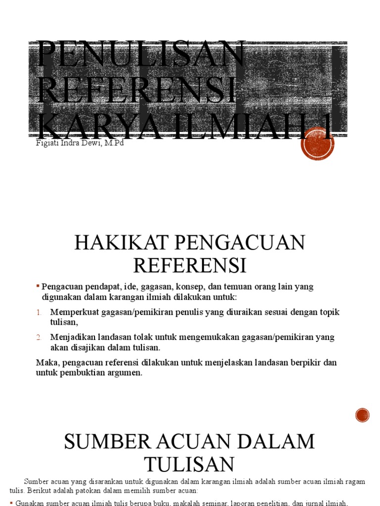 Panduan Penulisan Body Note Ilmiah | PDF | Seni & Disiplin Bahasa ...