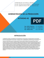 Administración de La Producción