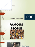 Unit 3 (Famous People)