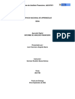 Informe de Análisis Financiero. AA3-EV01