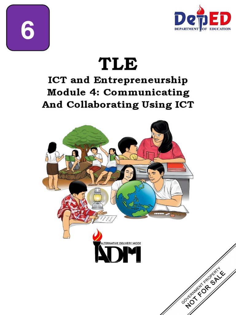 Ict 6 Module 4 Communicating And Collaborating Using Ict Pdf