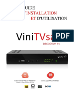 Guide Dinstallation Decodeur Vini TV Sat