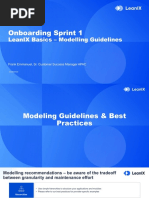 EAM Modeling Guidelines