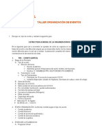 Guía completa para organizar eventos