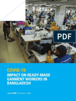 UNICEF - COVID and Banladesh Garment Workers PDF