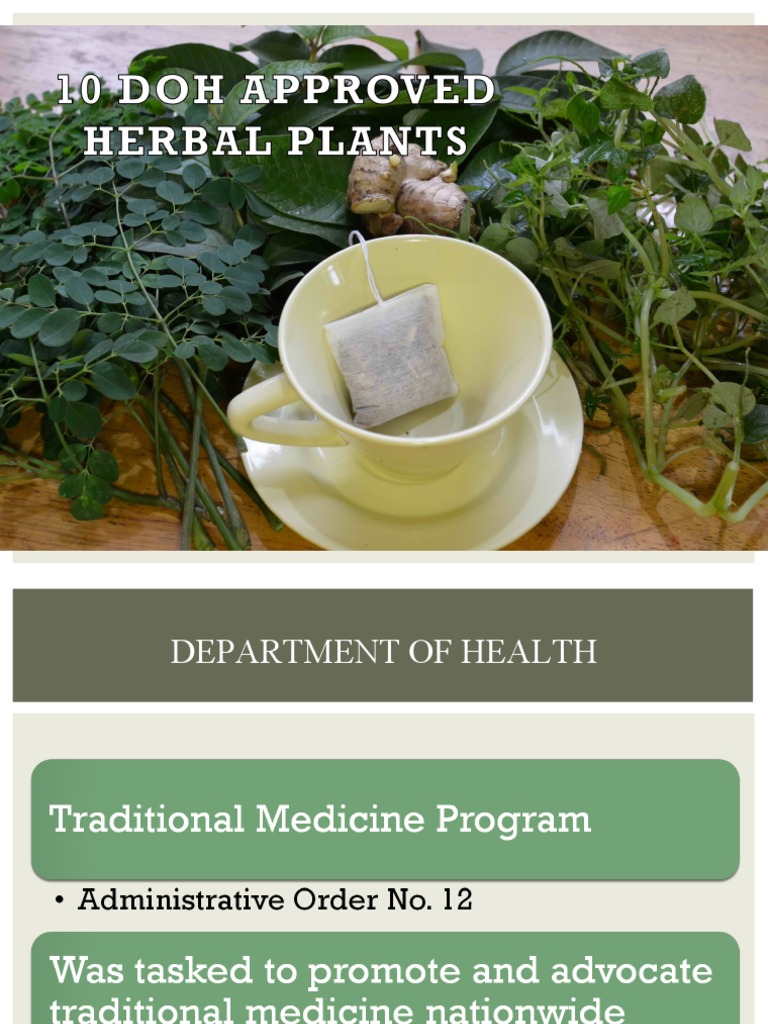 Medicinal Plants DOH PDF