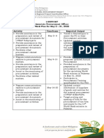 Tamag Petrovich Associate Procurement Officer Work PLan May 2022