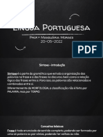 lingua portuguesa - 20-05-22 - material da aula extra