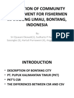 Evaluation of Community Development For Fishermen in Tanjung