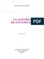 La Alegria de Envejecer Leclercq